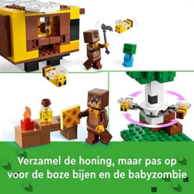 Lego Minecraft 21241 Het Bijenhuisje Lego Minecraft 21241 Het Bijenhuisje