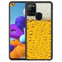 Samsung Galaxy A21s Silicone Case Bier - thumbnail
