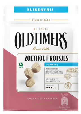 Oldtimers Zoethout Rotsjes Suikervrij