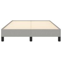 Bedframe zonder matras 120x190 cm stof lichtgrijs - thumbnail