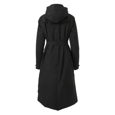 AGU Trench Coat Winter Regenjas Urban Outdoor Dames - Zwart - XXL - Waterdicht