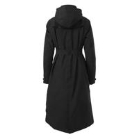 AGU Trench Coat Winter Regenjas Urban Outdoor Dames - Zwart - XXL - Waterdicht - thumbnail