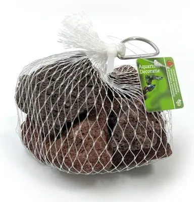 Aquariumsteen lava 10-15cm 1.4kg