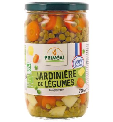 Primeal Groentemix doperwten wortel aardappel bio (720 ml)