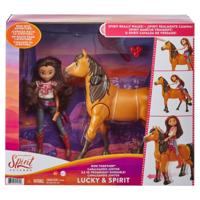 Spirit Untamed speelset Samen op Weg Lucky pop en Spirit - thumbnail