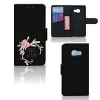 Samsung Galaxy A3 2017 Leuk Hoesje Boho Text - thumbnail