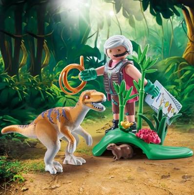 PLAYMOBIL Dinos velociraptor 71823