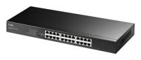 Cudy 24 Poort Gigabit Ethernet Schakelaar Desktop/Rackmount Plug & Play Afgeschermde Poorten Stevige Metalen Fanless Stille Verkeer Optimalisatie 19 Inch GS1024L - thumbnail