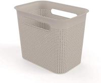 Rotho BRISEN Opbergmand 26.2x18x21.1 cm 7L Cappuccino - thumbnail
