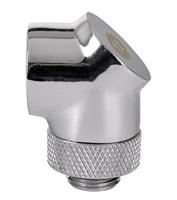 Thermaltake Pacific G1/4 90 Degree Adapter - Chrome Waterkoelinghoekverbinder - thumbnail