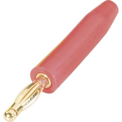 Schnepp FK 2000 Lamellenstekker Stekker, recht Stift-Ø: 2 mm Rood 1 stuk(s)