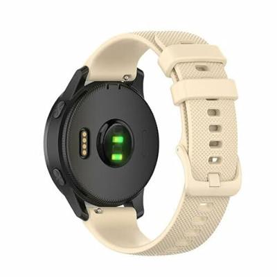 Garmin Forerunner 570 (42mm) / 55 / 245 / 645 - Sportband met motief - Beige