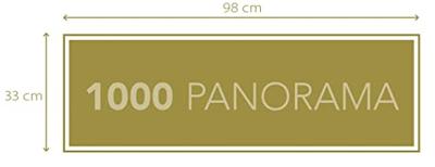 Clementoni panorama puzzel disney classics, 1000st. - thumbnail