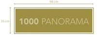 Clementoni panorama puzzel disney classics, 1000st. - thumbnail