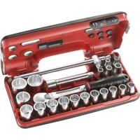 Facom compacte doos 1/2'' 12- kant met ratel met stofdichte kop - glijdend handvat - SL.DBOX412 - thumbnail