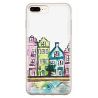 iPhone 8 Plus/7 Plus siliconen telefoonhoesje - Amsterdam - thumbnail