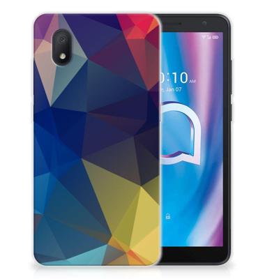 Alcatel 1B (2020) | TPU Hoesje | Polygon Dark