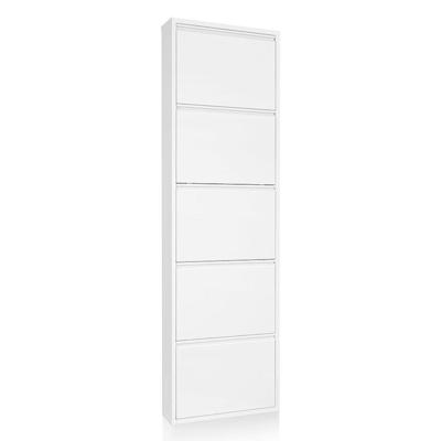 Kave Home Schoenenkast 'Bogota' 5-deurs, kleur Wit Kave Home Schoenenkast 'Bogota' 5-deurs, kleur Wit