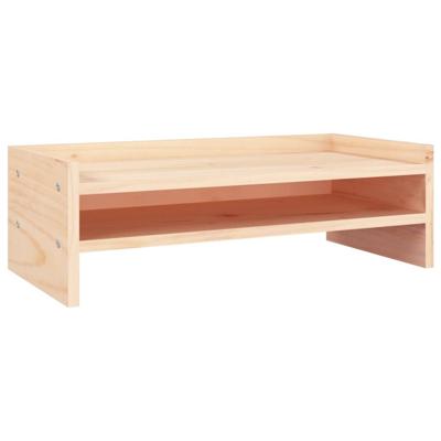 Monitorstandaard 50x24x16 cm massief grenenhout Monitorstandaard 50x24x16 cm massief grenenhout