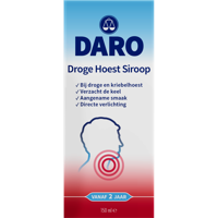 Daro Droge hoest siroop 150 Milliliter - thumbnail