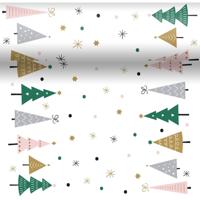 Duni 3-in-1 Noel Trees 40x480cm - thumbnail