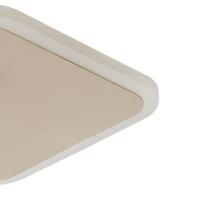 Eglo Instelbare led plafondlampGafares vierkant - goud - 900424 - thumbnail
