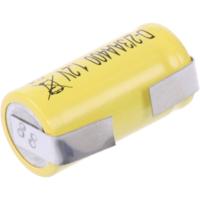 Mexcel D-2/3AA400 Speciale oplaadbare batterij 2/3 AA U-soldeerlip, Flat-top NiCd 1.2 V 400 mAh 1 stuk(s) - thumbnail