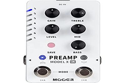 Mooer Model X2 Dual-Channel Digital Preamp effectpedaal