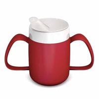 Ornamin OR207 beker met conische binnenbeker, inhoud 160ml, Rood - thumbnail