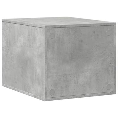 VidaXL Kattenbakkast 47x59x42 cm bewerkt hout betongrijs VidaXL Kattenbakkast 47x59x42 cm bewerkt hout betongrijs