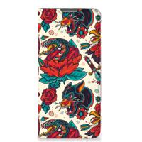 Stand Case voor OPPO Reno8 Lite Old Skool - thumbnail