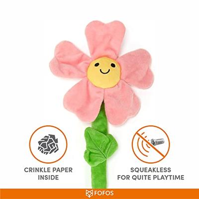 FOFOS KRINKEL BLOEM ROZE MET TOUWSTEEL - thumbnail