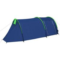 VidaXL Tent 4-persoons marineblauw en groen - thumbnail