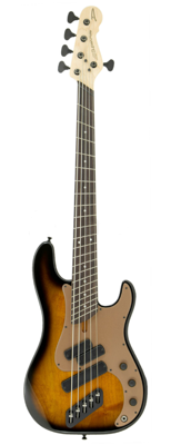 Dingwall SP1 5-String Vintage Burst Gloss