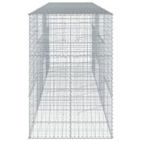 Schanskorf 400x100x150 cm gegalvaniseerd ijzer zilverkleurig - thumbnail