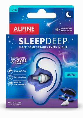 Alpine Sleepdeep Mini 1 Paar Oordoppen Alpine Sleepdeep Mini 1 Paar Oordoppen