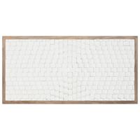 Hoofdbord Home ESPRIT Wit Natuurlijk 180 X 5 X 90 CM - thumbnail