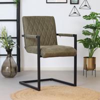 Jesper Home Kushi eetkamerstoel Trouty Tinge turn steel - thumbnail