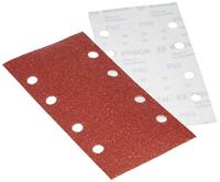 Bosch Accessoires Schuurbladenset | 93X185mm | G60 | Wp | 8 Gaten | Velc | 10-delig - 2609256A81 - thumbnail