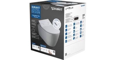 Duravit Douche WC SensoWash Slim ME By Starck Met Closetzitting 37.3x57x10.6 cm Keramiek En Duroplast Wit