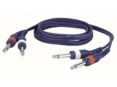 DAP FL22 - 2x Mono jack kabel 6 meter