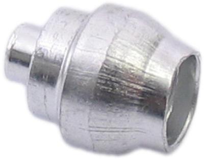 Bofix Kabelnippel weinmann aluminium - 25 stuks