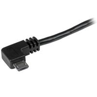 StarTech.com Micro-USB kabel met rechts haakse connectors - M/M - 2m - thumbnail