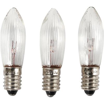 Creativ Company Led lampen, h: 45 mm, d 15 mm, 3 stuk/ 1 doos Creativ Company Led lampen, h: 45 mm, d 15 mm, 3 stuk/ 1 doos