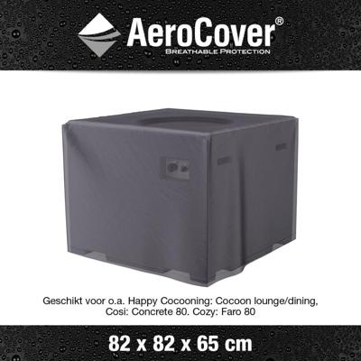 Vuurtafelhoes 82x82xH65 cm - Aerocover