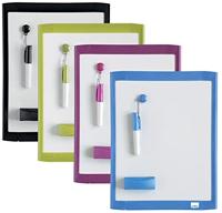 Nobo Mini whiteboard, magnetisch, met gekleurd frame, 28 x 21,6 cm - thumbnail