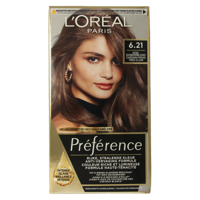 Preference 6.21 Zurich zeer licht koel bruin 1 Sachets