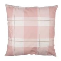 Clayre & Eef Kussenhoes 45x45 cm Roze Wit Polyester Engel - thumbnail