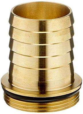 Messing slangtule met buitendraad en o-ring 1/2 - 13 mm