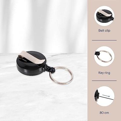 Afrolmechanisme Europel sleutelring zwart | 10 stuks